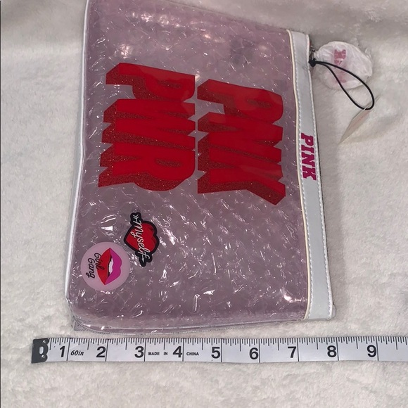 VS Pink PNk PWR Beauty Makeup Bag - Picture 12 of 16